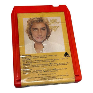 Barry Manilow Greatest Hits 8 Track Tape Cartridge A2L8 8601 1978